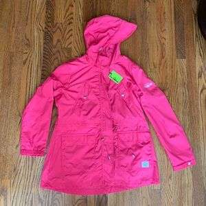 Sam Edelman Fuchsia Pink Lightweight Hooded Jacket - New with Tags!